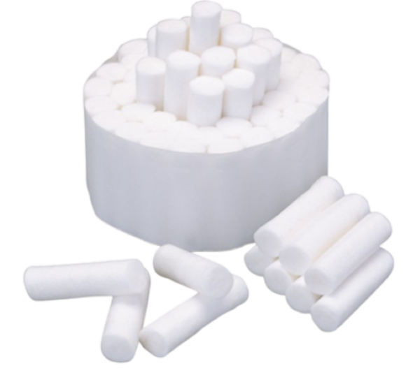 TORULAS DE ALGODON BOLSA X 600 UND
