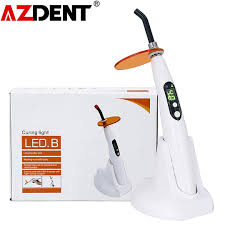 Wireless LED Dental Curing Light - 1400mW/cm² Intensity, 420-480nm, US Stock