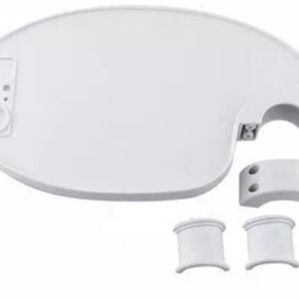 BANDEJA MESA AUXILIAR OVALADA PLASTICA