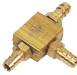 ADAPTADOR CUADRADO 3 VIAS 5X5X5mm