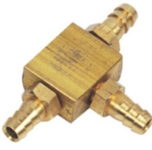 ADAPTADOR CUADRADO 3 VIAS 3X3X3mm