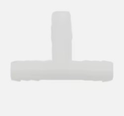 ADAPTADOR TIPO T PLASTICO DE 4 MM A 4MM